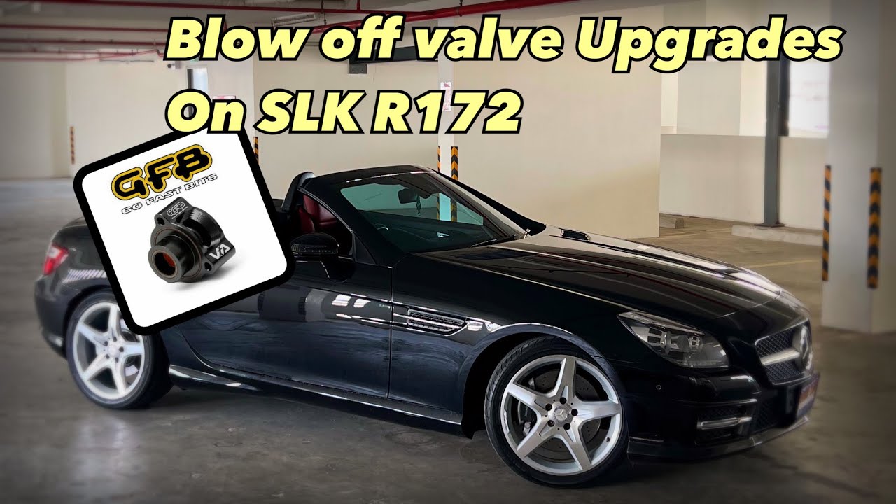 Go Fast bits blow off valve upgrades SLK R172 - YouTube