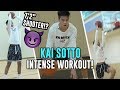 7'2" Kai Sotto FULL WORKOUT In America! 17 Year Old Filipino Star Is Training For The NBA 😱