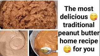 How we make peanut butter in Cameroon 🇨🇲, traditional groundnut paste, home made! 😋😋 by EvSweedy 30 views 3 weeks ago 13 minutes, 22 seconds