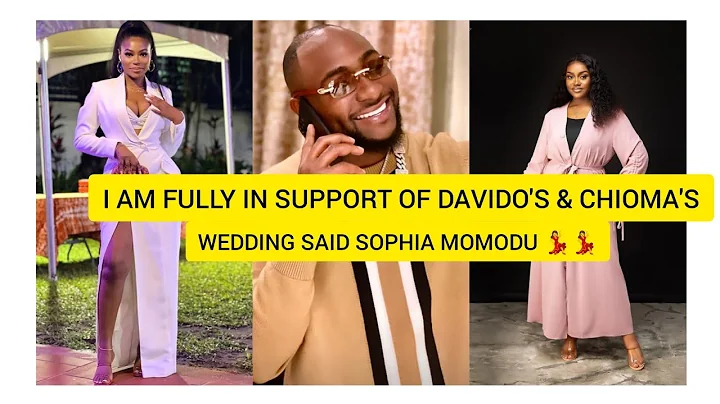 DAVIDO'S 1ST BABY MAMA SOPHIA MOMODU GIVE HER FULL SUPPORT TO DAVIDO & CHIOMA'S WEDDING