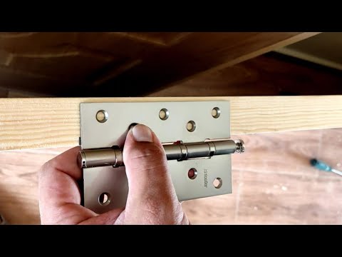 طريقة تركيب مفصلات الابواب     