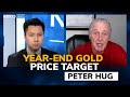 Peter Hug's gold price target for Christmas; 'constructive' but watch these risks