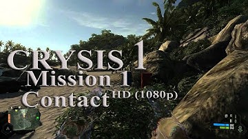 Crysis 1 Gameplay Walkthrough | Mission 1 Contact HD (1080p) | No Commentary