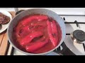 Wie ich gefüllte Paprika Schoten mache