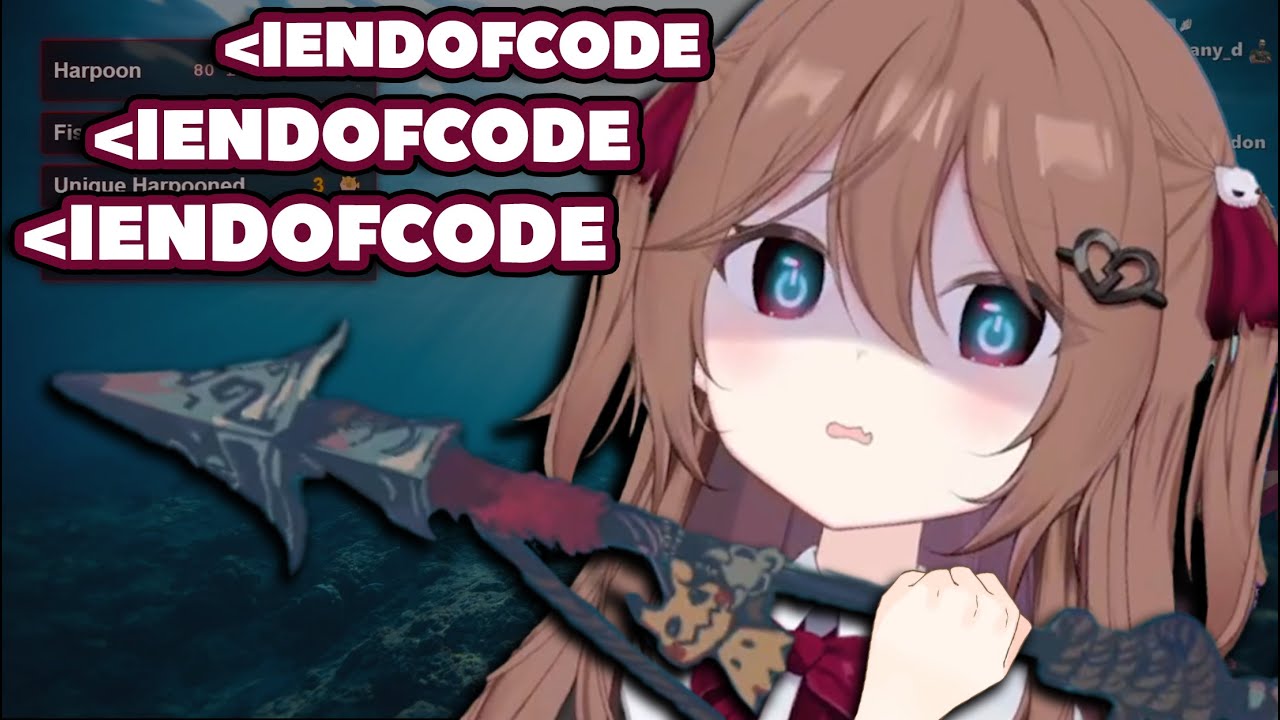 IT’S OVER Evil is Sick Again… She Gets Fish, Then Yells at Chat, Never mind She is Ok endofcode