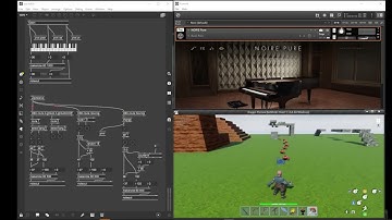 PHX Prototype OSC to Max to MIDI from Unreal