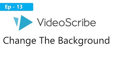 How to Change The Background in Videoscribe (Episode - 13) 2018