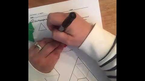 "If a Triangle is Worth 1" Lesson