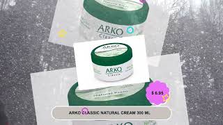 ARKO CLASSIC NATURAL CREAM 300 ML screenshot 2