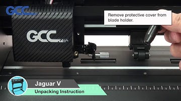 GCC Cutting Plotter - Jaguar V Installation and Operation
