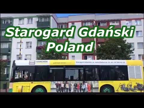 Walk tour at Starogard Gdański, Poland #walktour  #sightseeing  || HaidyVlogsUK