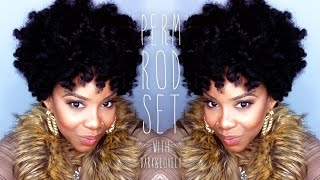 Perm Rod Set with Dark & Lovely Moisture LOC Collection | Yolanda Renee