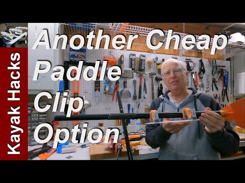 Kayak Paddle - DIY Kayak Paddle Clips for Kayaks (4)