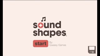 Sound Shapes Sony Playstation 3 Full Gameplay
