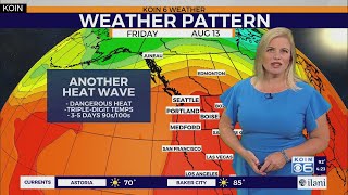 Weather forecast: Tracking that heat wave as it enters the Pacific Northwest