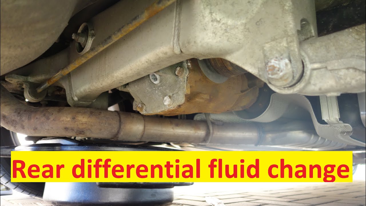 REAR DIFFERENTIAL FLUID CHANGE - BMW 530i E60 - YouTube