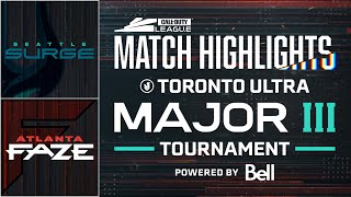 @SeattleSurge  vs @AtlantaFaZe  | Toronto Ultra Major III Highlights  | Day 4