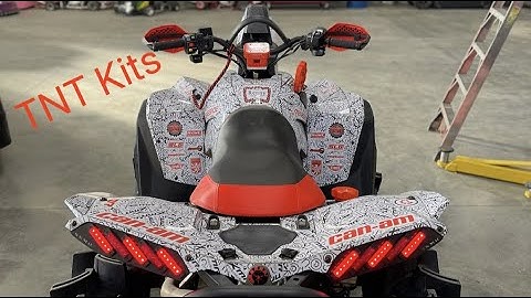 2022 Can Am Renegade XMR 1000R Wrapped By TNT Kits!! ATV Review and ATV Walkaround