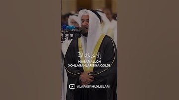 Zumar surasidan #tilovat 2025-yil #alafasy | مشاري العفاسي سورة الزمر 1446هـ