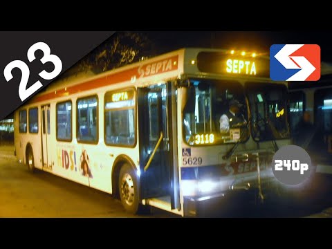 SEPTA Ride: 2003 New Flyer D40LF #5636 on route 23...