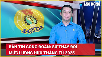 Bản tin công đoàn: Sự thay đổi mức lương hưu tháng từ 2025| Báo Lao Động
