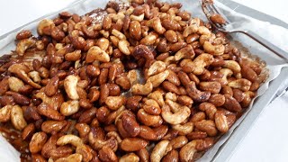 Spicy Honey Roasted Nuts