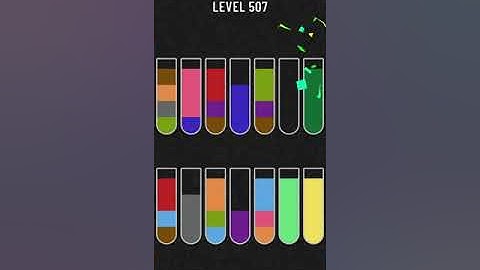 Water Sort Puzzle   level 507 !!! Mobile Cell Phone Game Walkthrough Android / Apple
