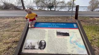John Wilkes Booth crosses the Potomac River to Virginia and the Garrett farm