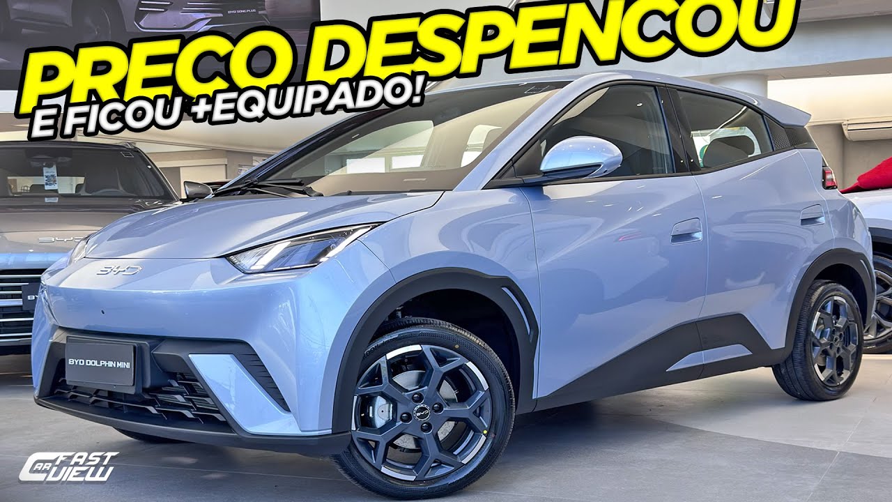 A FÁBRICA JÁ BARATEOU! NOVO BYD DOLPHIN MINI 2026 NOVA COR COM +ITENS É O MELHOR CARRO ATÉ 120 MIL!