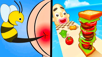 Help Me Tricky Story vs Sandwich Runner - All Levels Gameplay (Android,iOS) Part 55