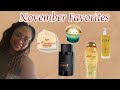 November Favorites|Skin Care|Fragrances