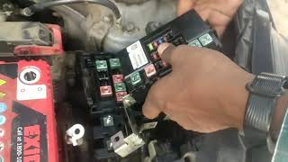 HYUNDAI Xcent & i20 Fuses/ Relays Locations AC & starter & Horn