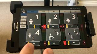 RCF JMix8 Mixer and App Overview (Android) screenshot 2