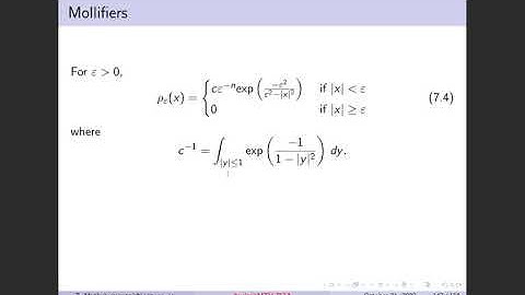 Technique of Regularization and Cut off: Approximation of $p$-summable Functions by Smooth Functions
