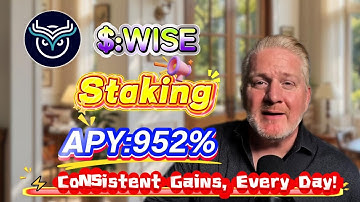 💰 Earned $520 Yesterday Staking WISE – The Safest Way to Make Over $10K/Month in Crypto! 🔥