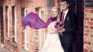 Our hot pink, black and white wedding