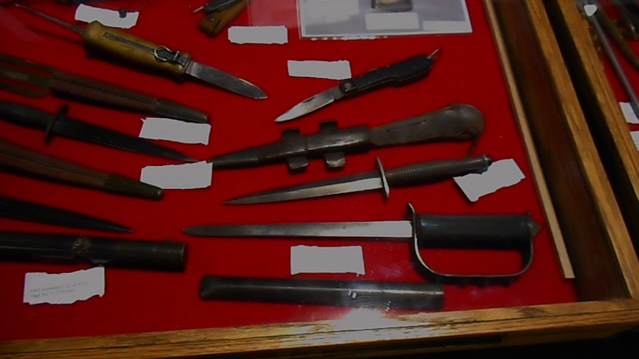 OKCA show SOE OSS CIA American German Gravity Knives YouTube