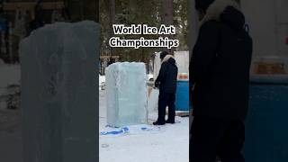 World Ice Art Championships in Fairbanks, Alaska 🥶❄️