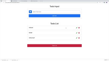 Creating Simple Todo App in ReactJs -  Edit Method - Part 11