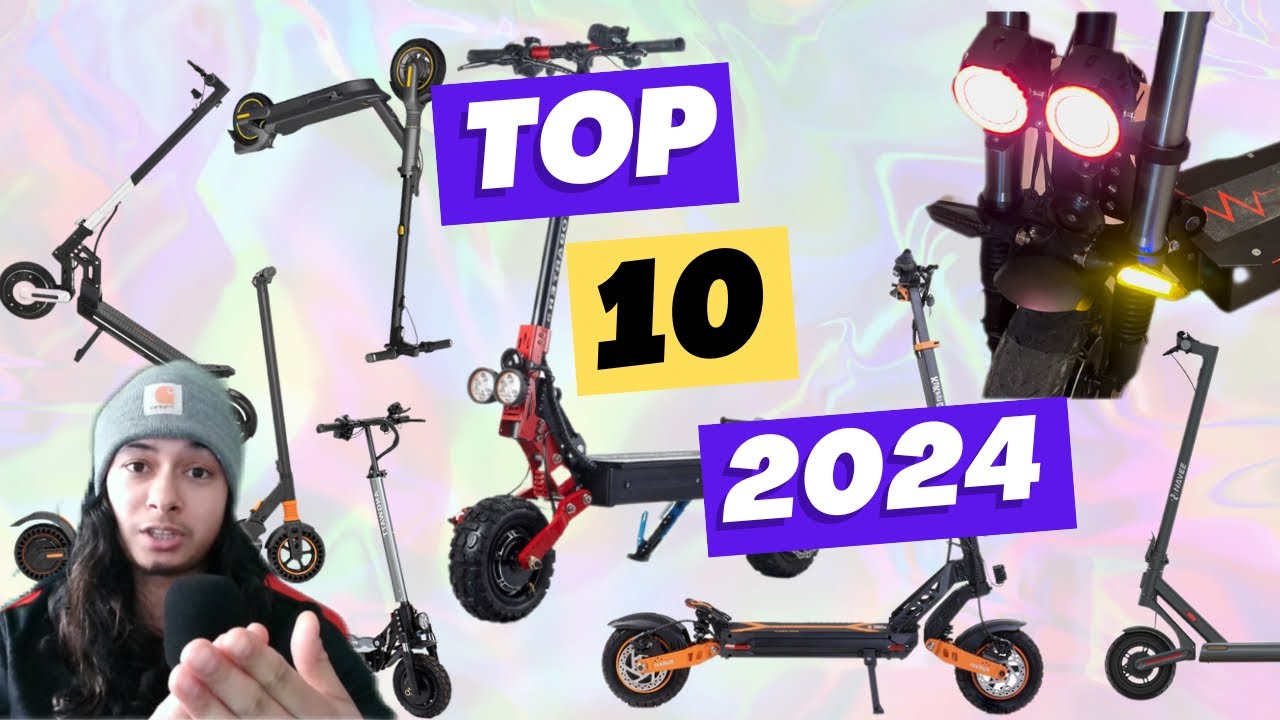 Top 5 : trottinettes électriques avec selle ou siège 2024