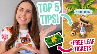 FREE LEAF TICKETS + STORAGE | Top Tips and Tricks in Animal Crossing Pocket Camp! ZoëTwoDots