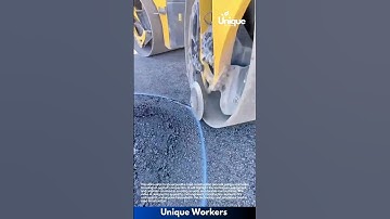 Asphalt compaction: how road rollers create smooth roads
