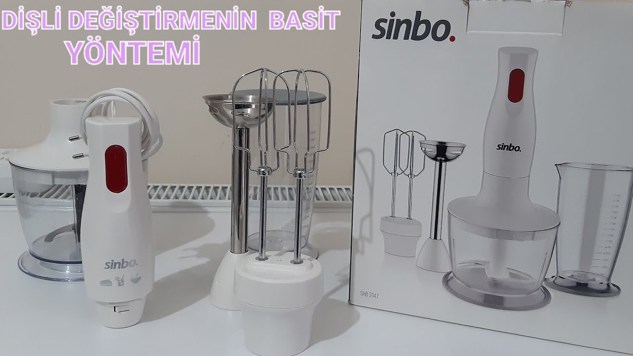 SİNBO SHB 3147 BLENDER AKTARMA DİŞLİSİ NASIL SÖKÜLÜR VİDEO DAKİ BİLGİLERDEN MUTLAKA FAYDALANIN