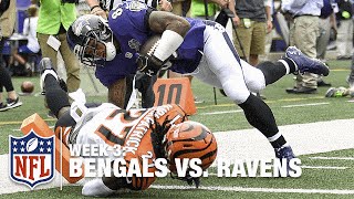 Steve Smith With A Beast Catch-And-Run 50-Yard Td Bengals Vs Ravens Nfl