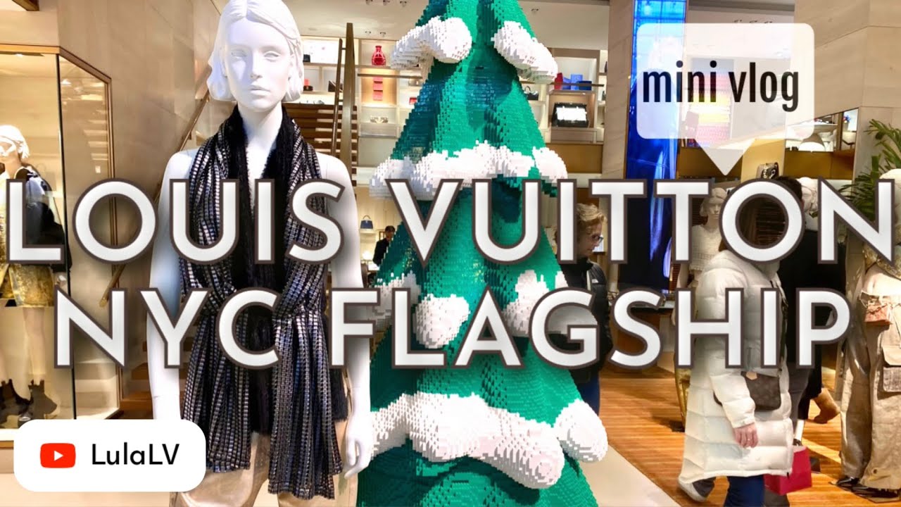 Shopping at Louis Vuitton's NYC Flagship & Marelle Tote Unboxing 