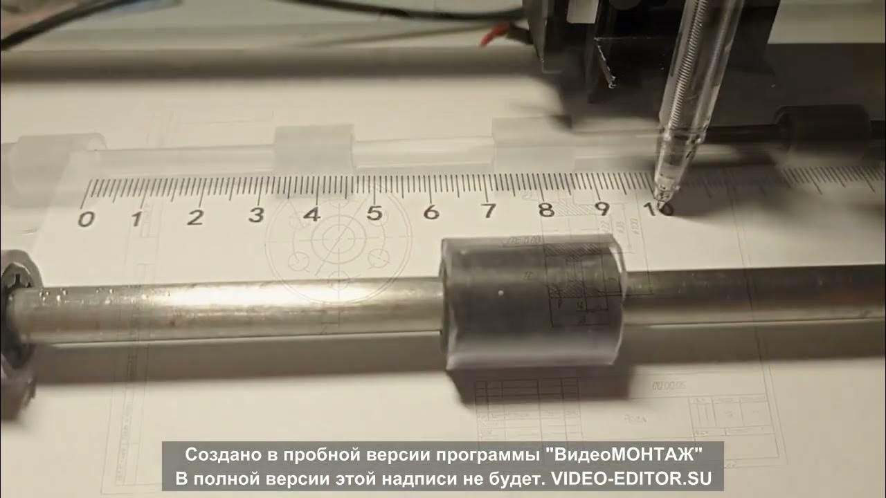 Небольшой настольный плоттер для рисования и вырезания - YouTube