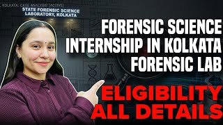 Forensic Lab Internship 2026: Apply Now🔴 Kolkata FSL I Full Details and How to apply I Diksha Sharma