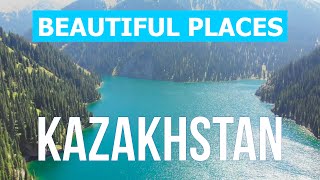 Places to visit Kazakhstan | nature, mountains, landscapes | Kazakhstan drone video 4k