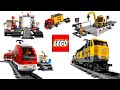 LEGO City Trains 2010 Compilation of all Sets Speed Build - AustrianBrickFan