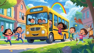 Wheels on the bus | BUG BEE Nursery rhymes and kids song